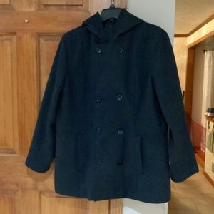 Warm wool coat